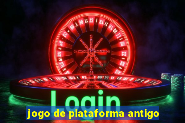 jogo de plataforma antigo